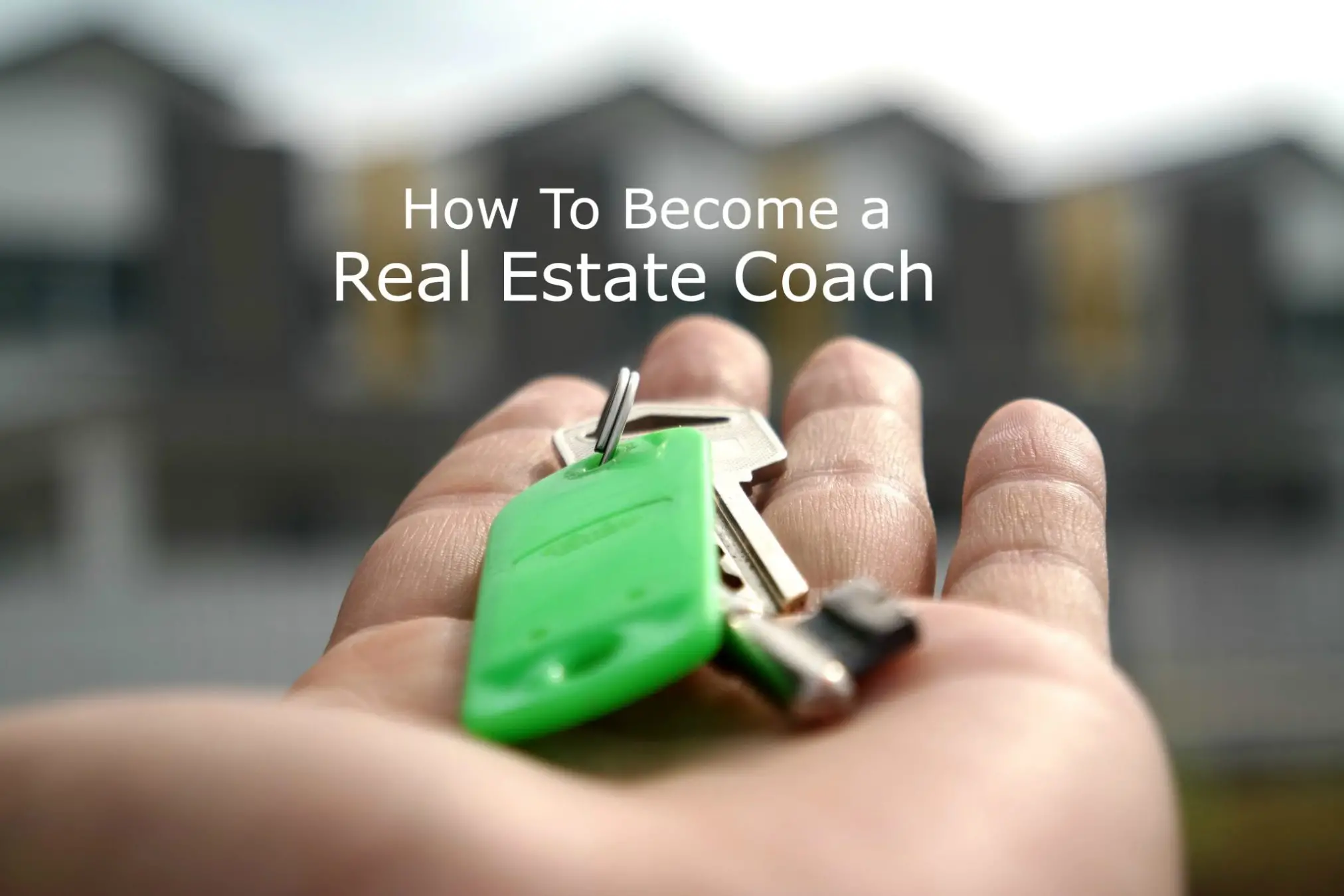 How To Become a Real Estate Coach coaching business model