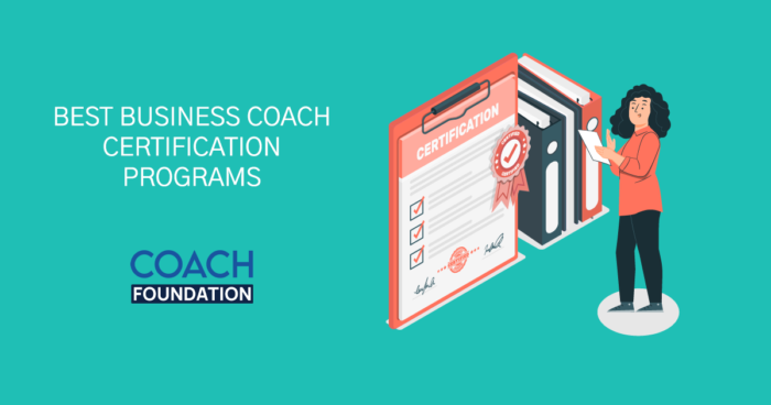 Best Business Coach Certification Programs Business Coach