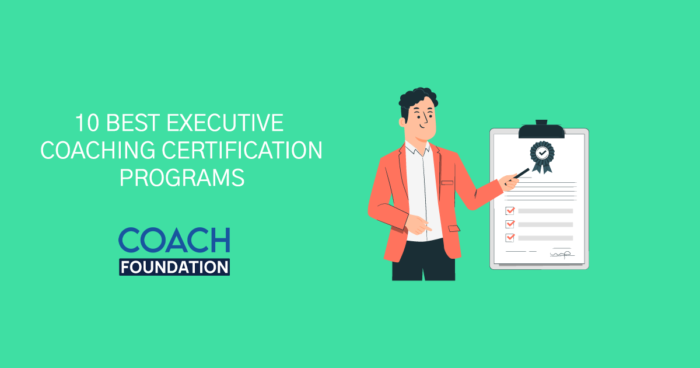10 Best Coaching Certification Programs Executive Coaching
