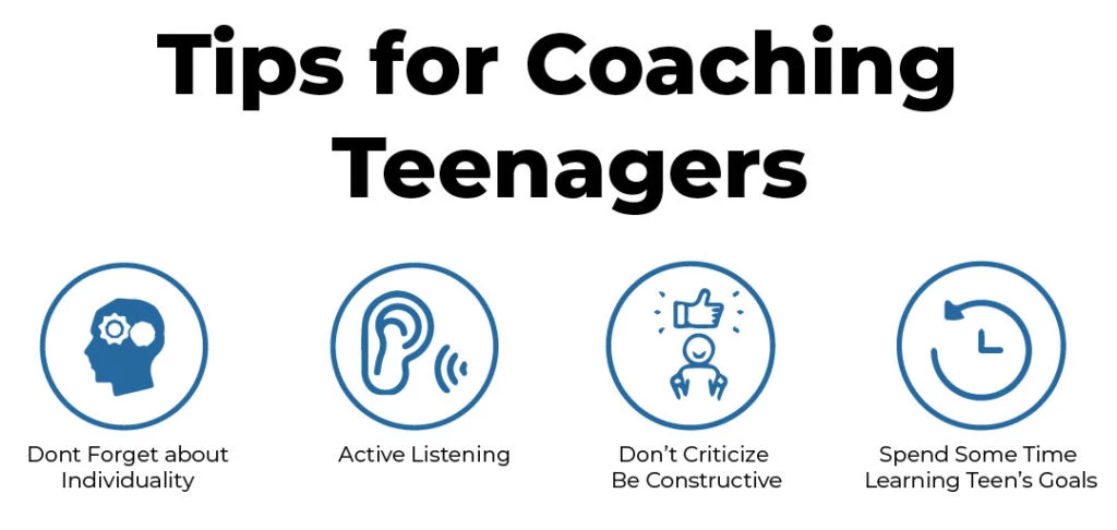 TIPS FOR COACHING TEENAGERS