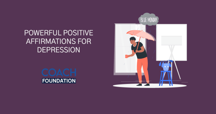 Positive Affirmations for Depression Affirmations for Depression