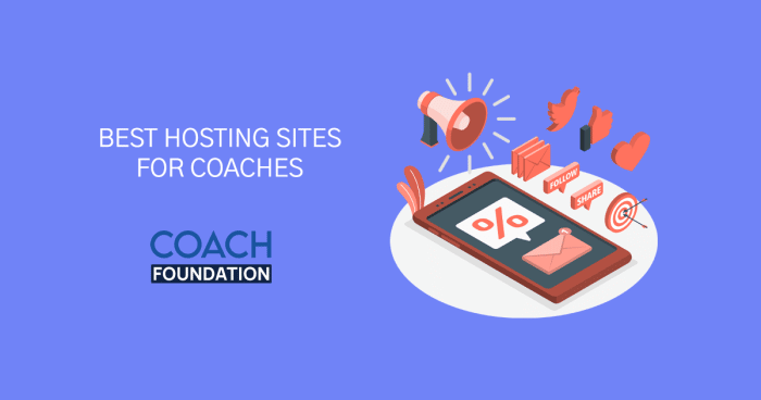6 Best Hosting Sites for Coaches Hosting Sites