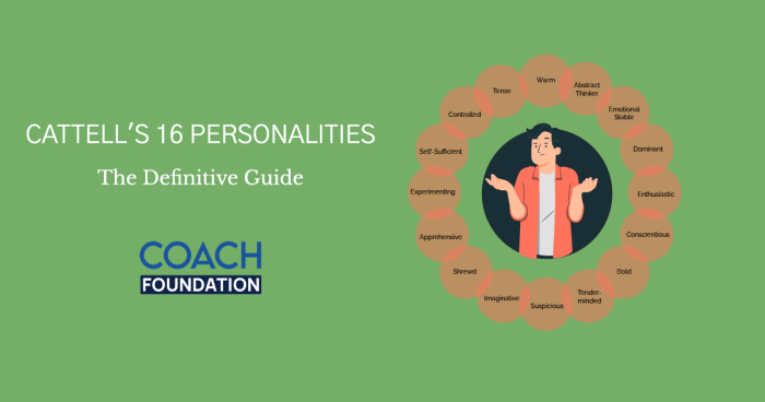 Cattell's 16 Personality Factors Cattell's Personality Factors