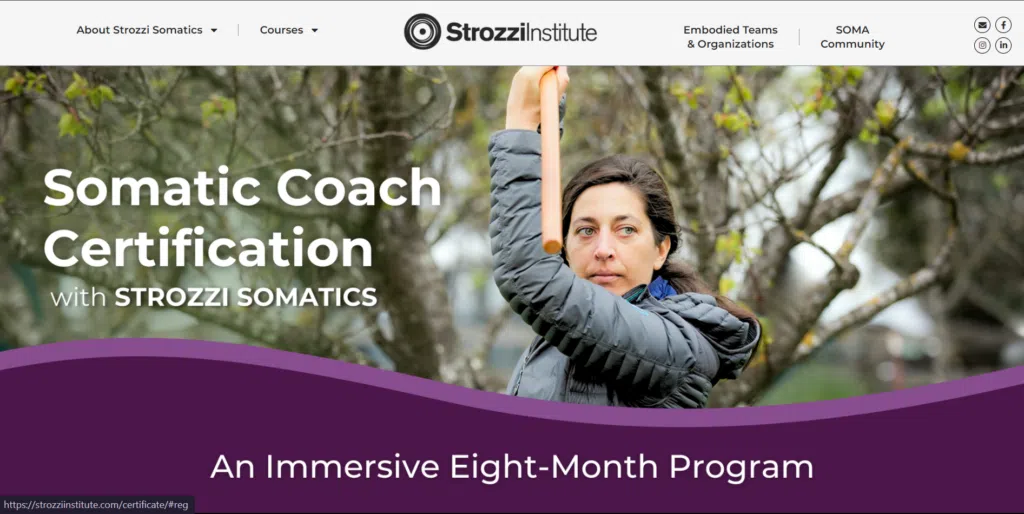 Strozzi Institute Somatic Coaching Certification